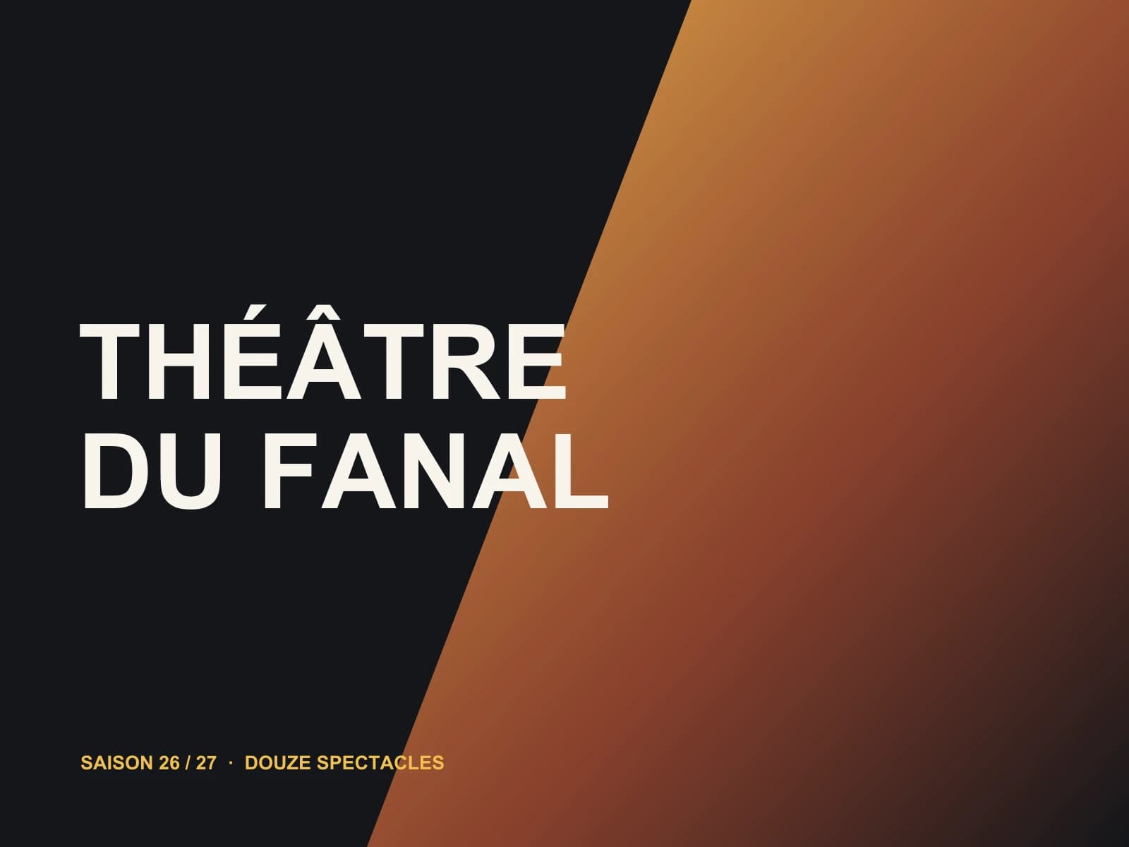 Théâtre du Fanal